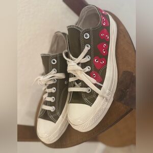 Comme des Garcons Play Converse Chuck 70 Multi Heart Sneakers